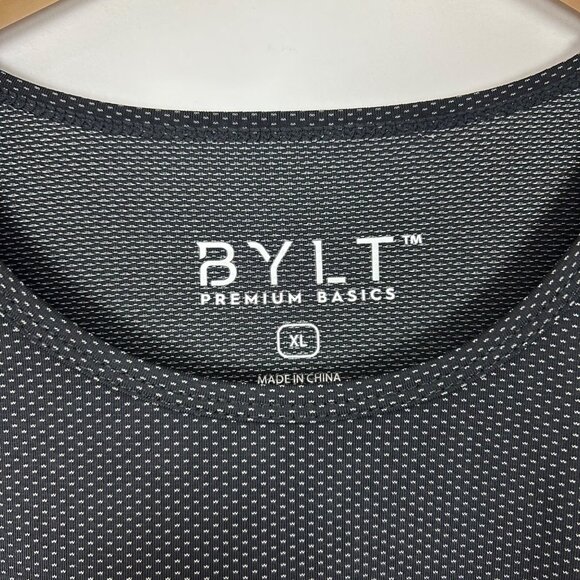 NEW Bylt Pulse Long Sleeve Drop Cut T-Shirt Black Size XXL Men's - Picture 6 of 6